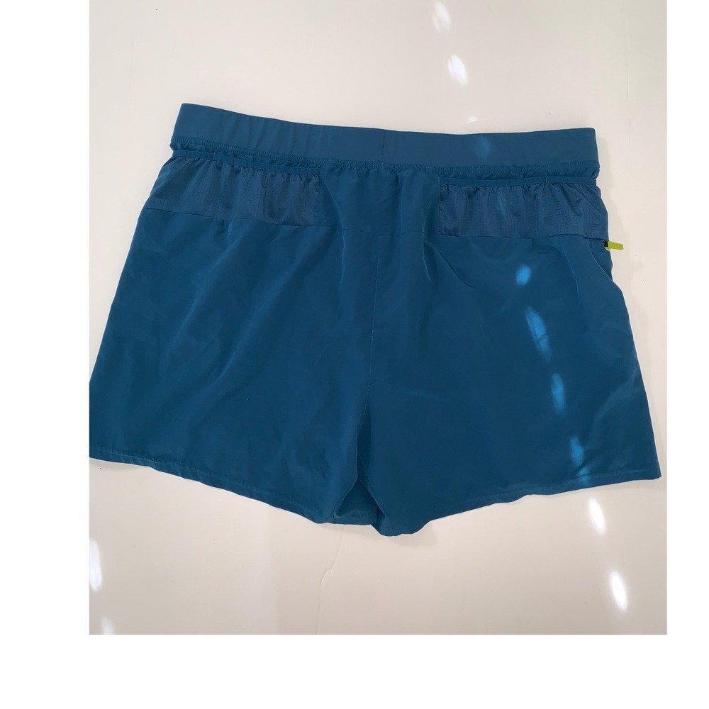 Brooks Running Shorts Teal Blue  XX Large Athletic Gym Workout Performance - Picture 6 of 10